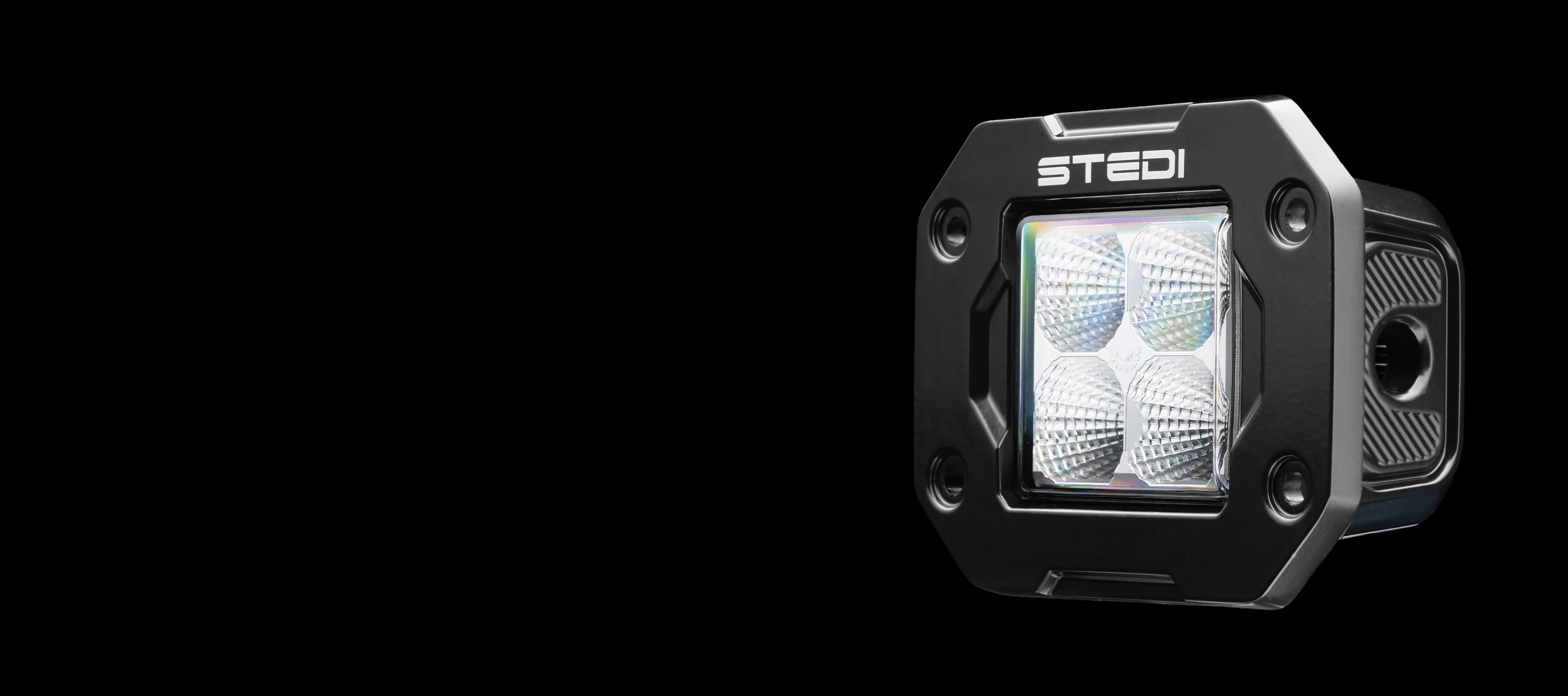 STEDI G4 Black Flush arbetsbelysning